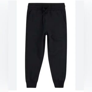 Miles the Label Black Kids Jogger cotton Pants Size 4